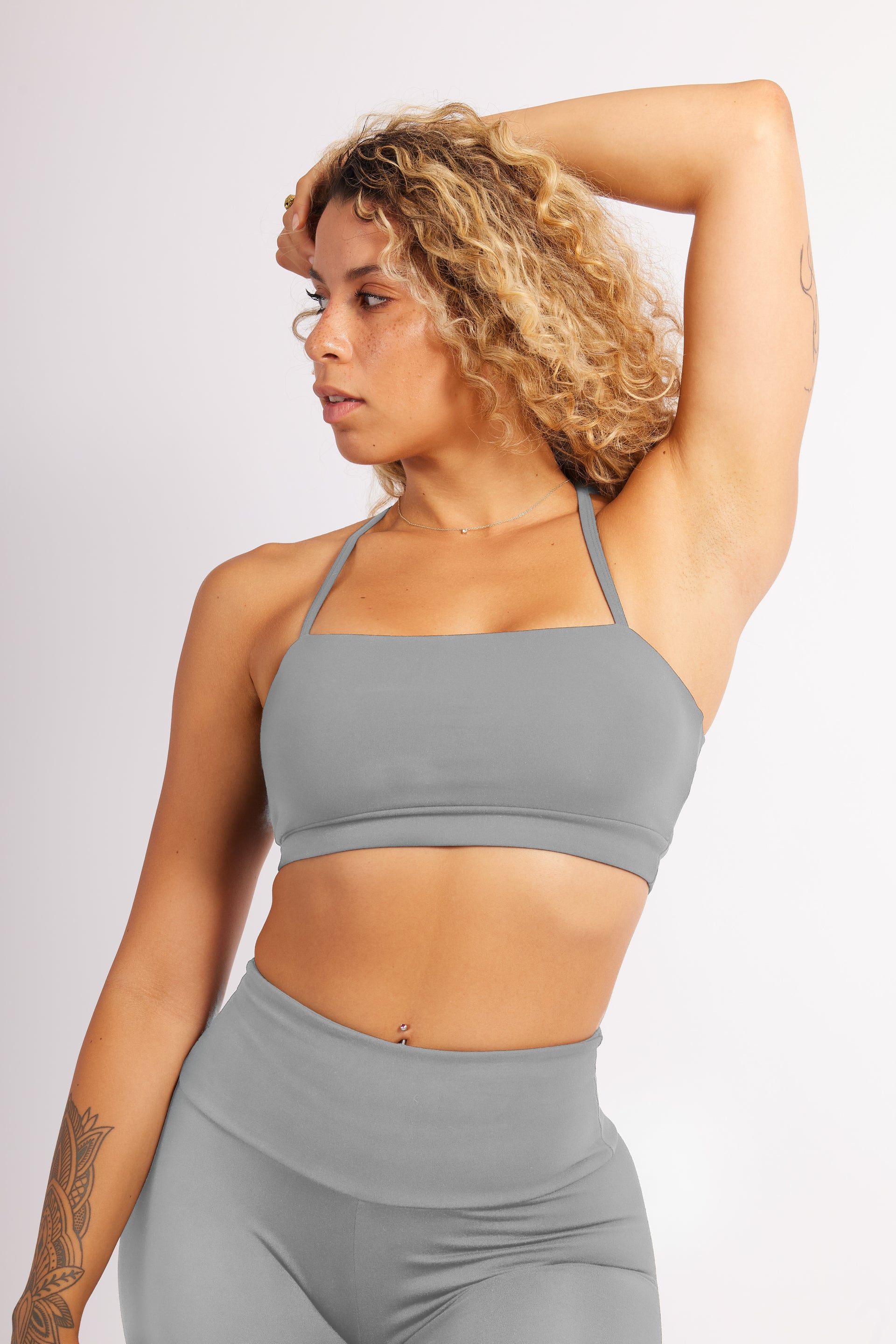 Women's Strappy Flattering Crop Tops For Bigger Busts